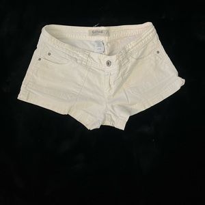 white shorts